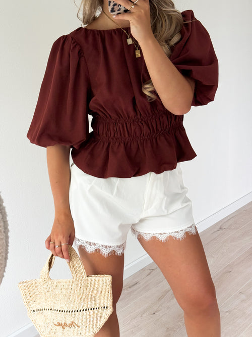 Lien top terracotta