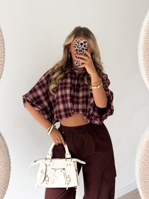 Tess blouse bordeaux