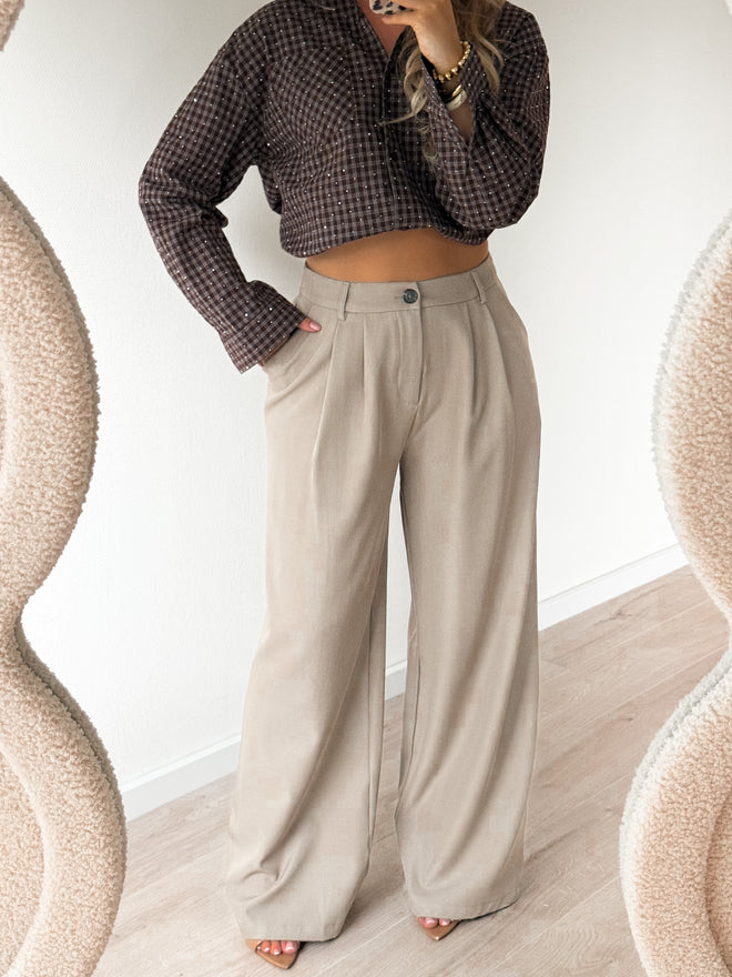 Sem pants taupe
