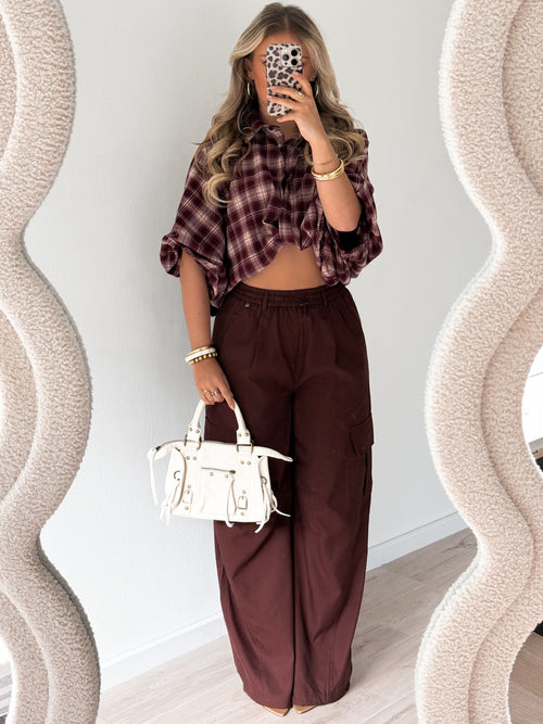 Tess blouse bordeaux