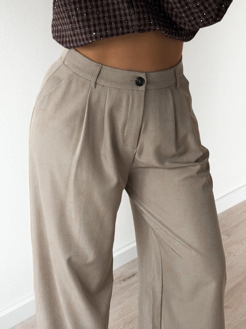 Sem pants taupe