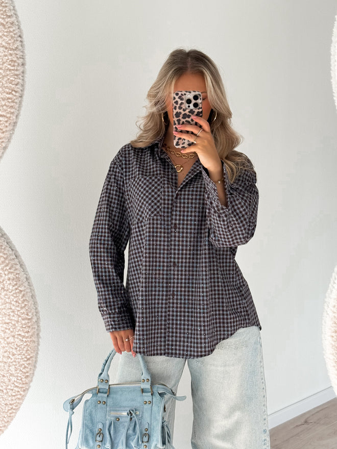 Ella blouse blue