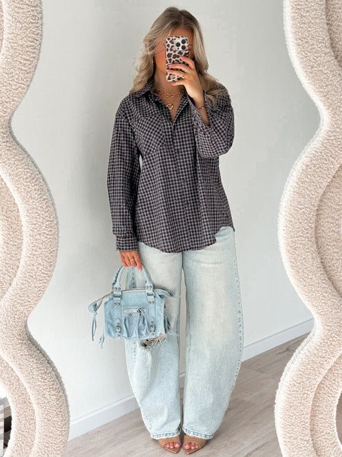 Ella blouse blue