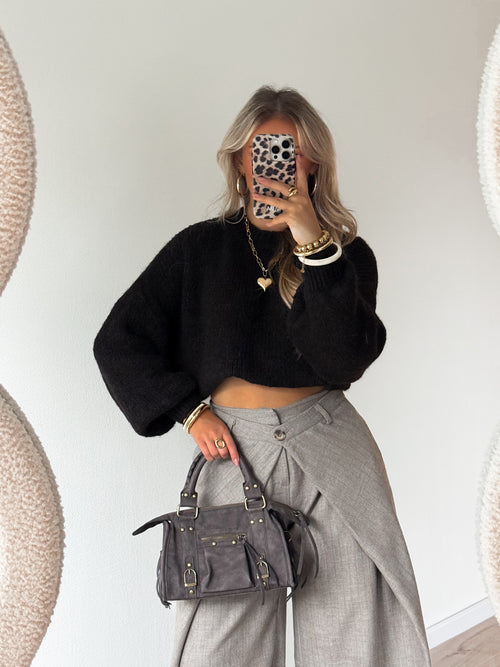 Liva knit brown