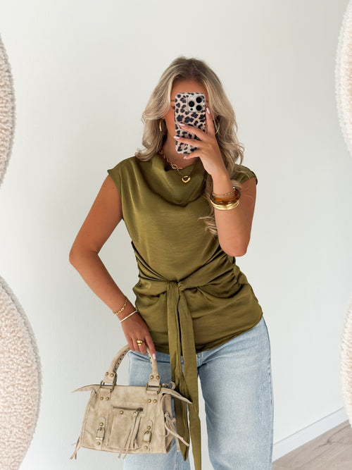 Ilse top olive