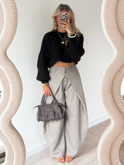 Liva knit brown