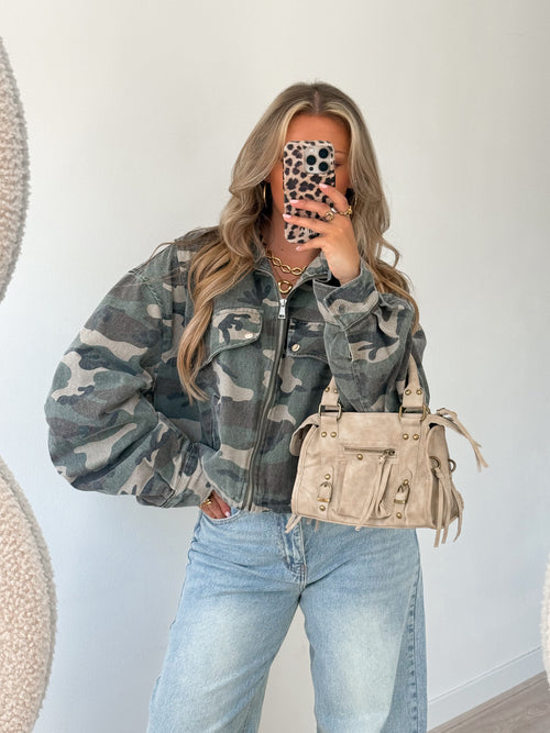 PRE-ORDER Chrissy jacket camo