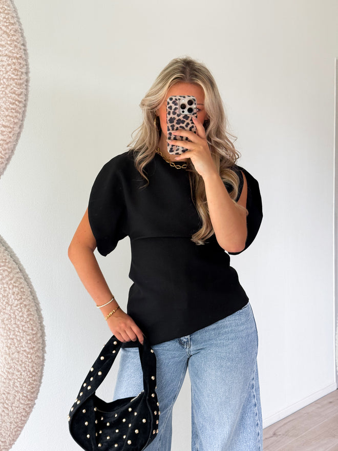 Elenza top black