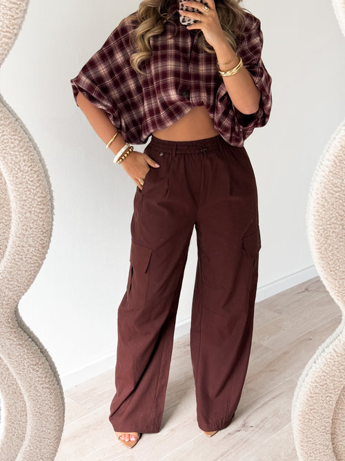 Eloise pants bordeaux