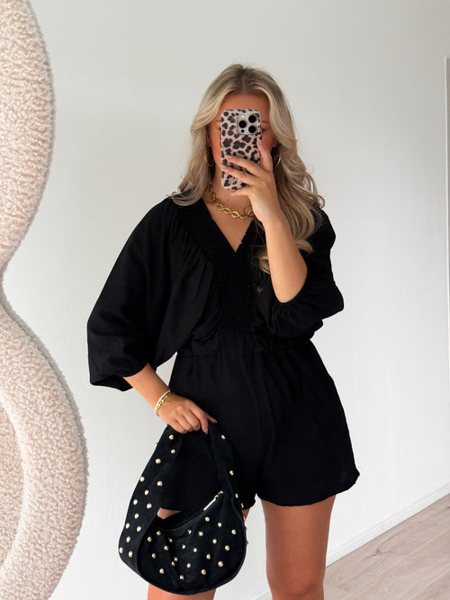 Sophie playsuit black