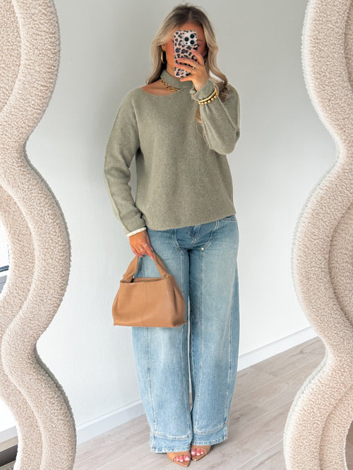 Linda knit khaki