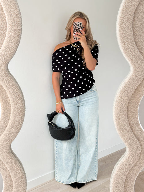 Lizzy top black