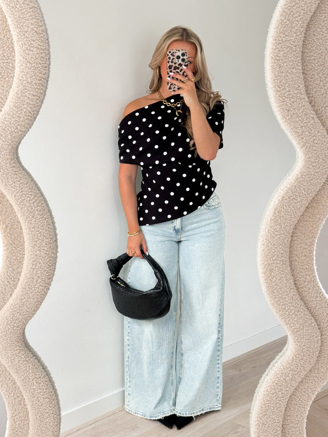 Lizzy top black
