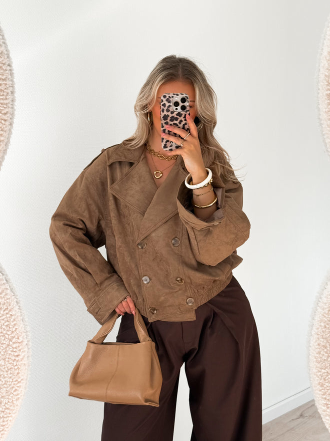 Karolina jacket taupe