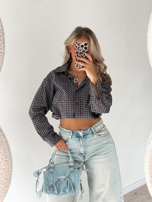 Ella blouse blue