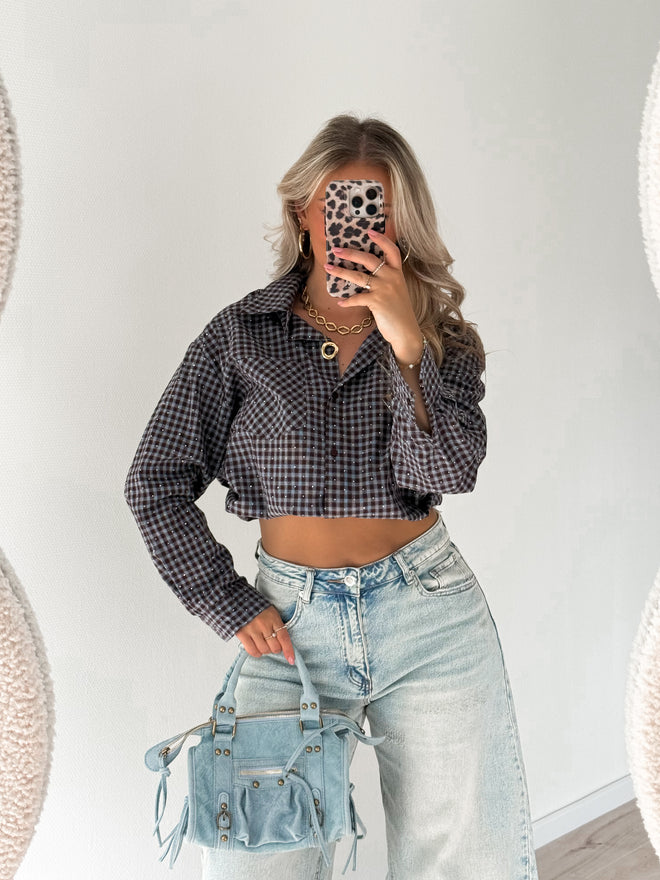 Ella blouse blue