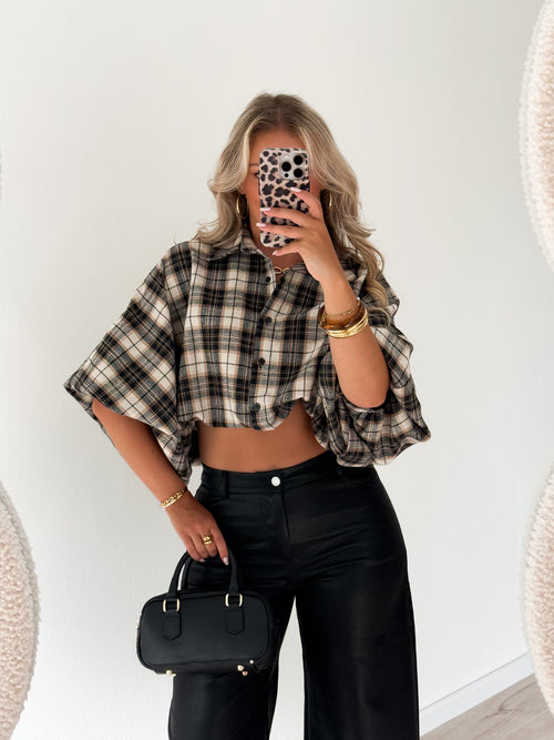Tess blouse black
