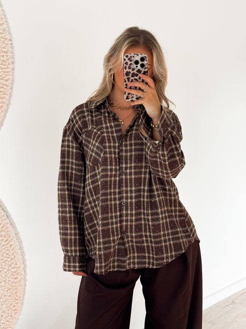 Lola blouse brown