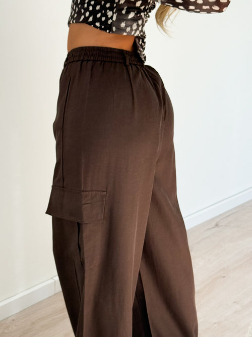 PRE-ORDER Eloise pants brown