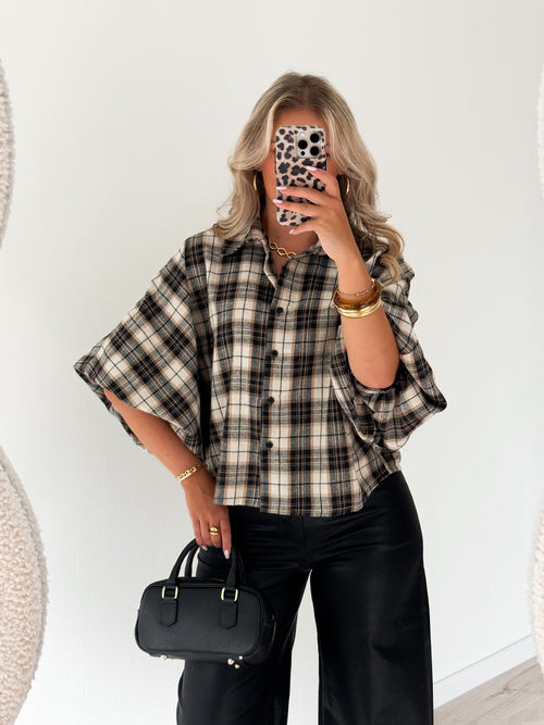 Tess blouse black