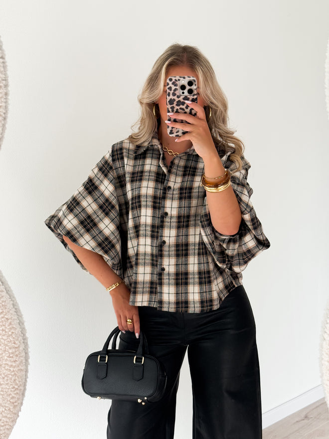 PRE-ORDER Tess blouse black