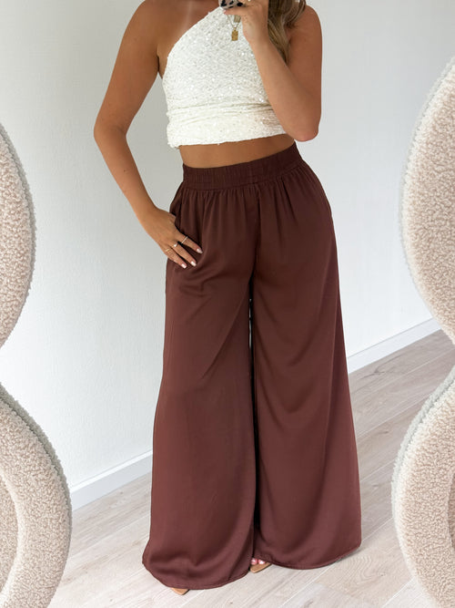 Lara pantalon brown
