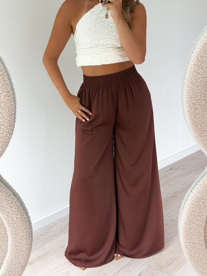 Lara pantalon brown