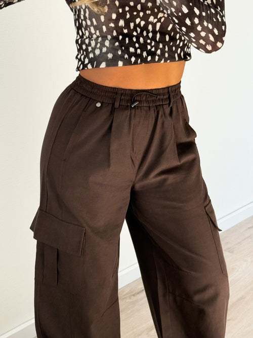 PRE-ORDER Eloise pants brown