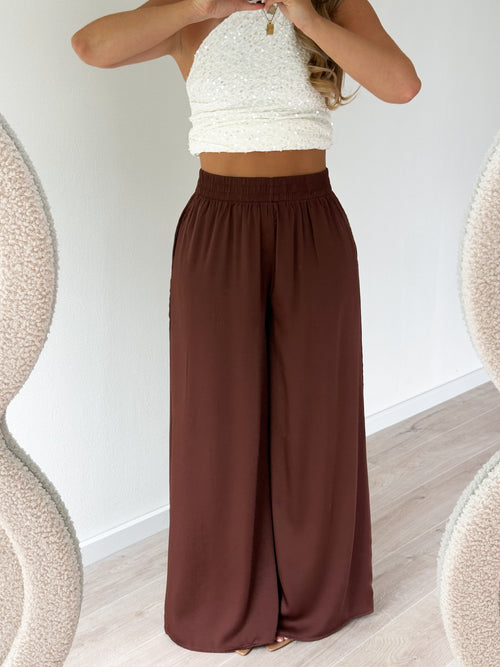 Lara pantalon brown