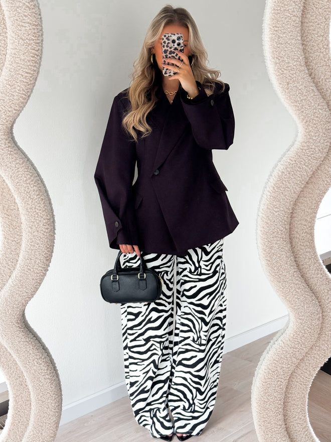 Kyra blazer bordeaux