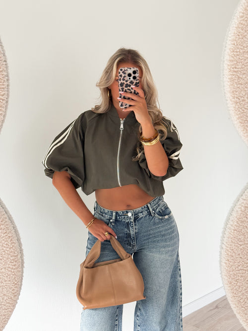 Lot top army green