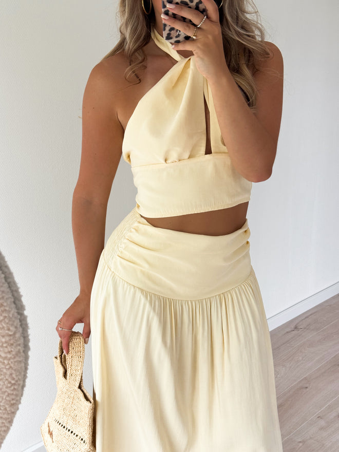 Shay set butter yellow