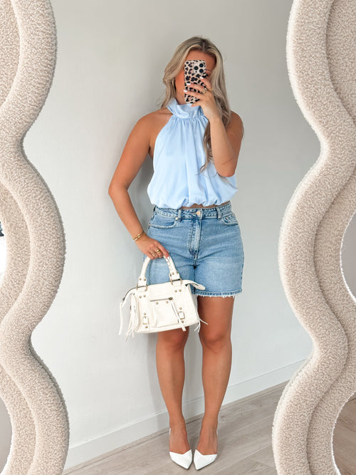 Femke top blue