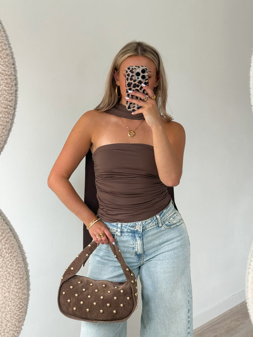 Gigi top brown