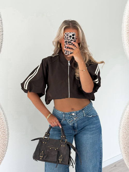 Lot top brown