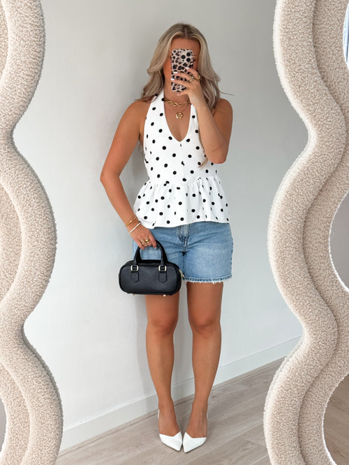 Aimee top off-white