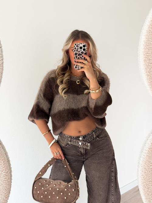 Sanne knit brown