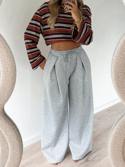 Mabel pants light grey