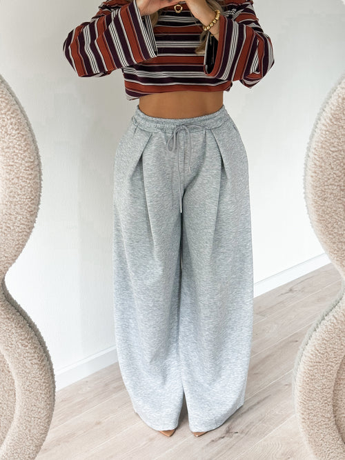Mabel pants light grey