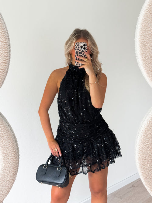 Alice playsuit black