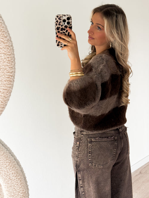 Sanne knit brown