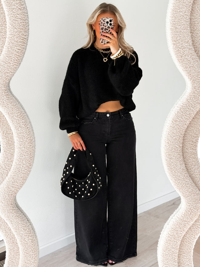 Liva knit black