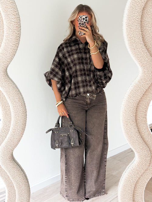 Kessy blouse brown