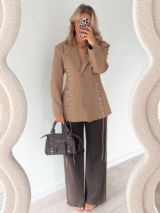 Veerle blazer camel