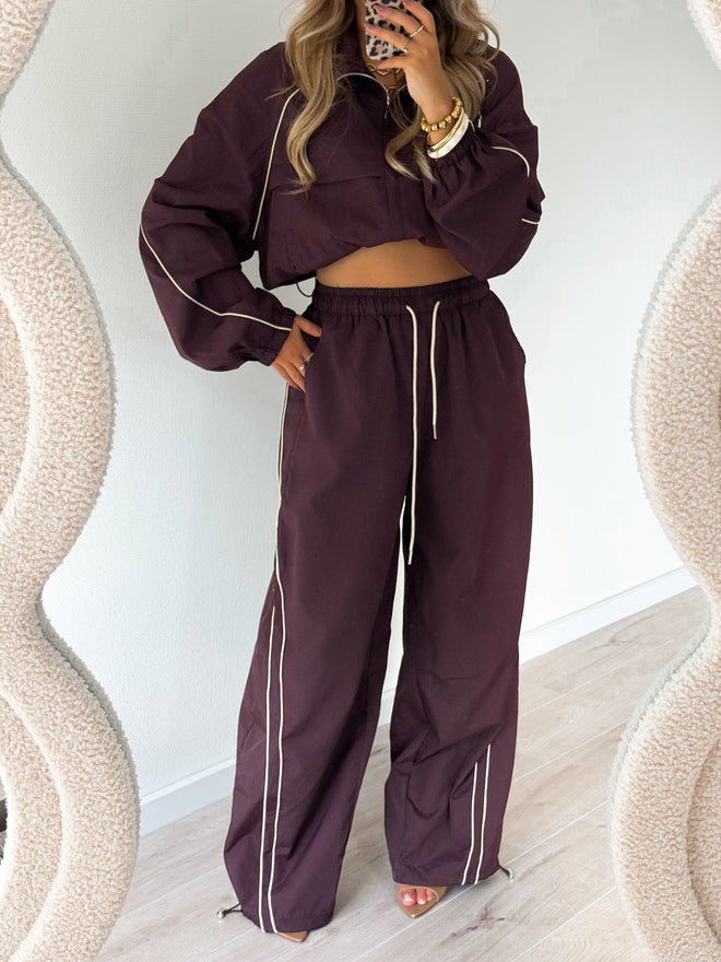 Joya pants bordeaux