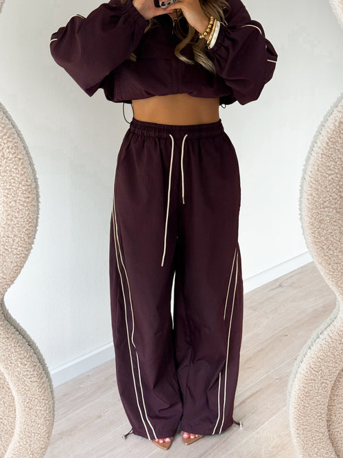 Joya pants bordeaux