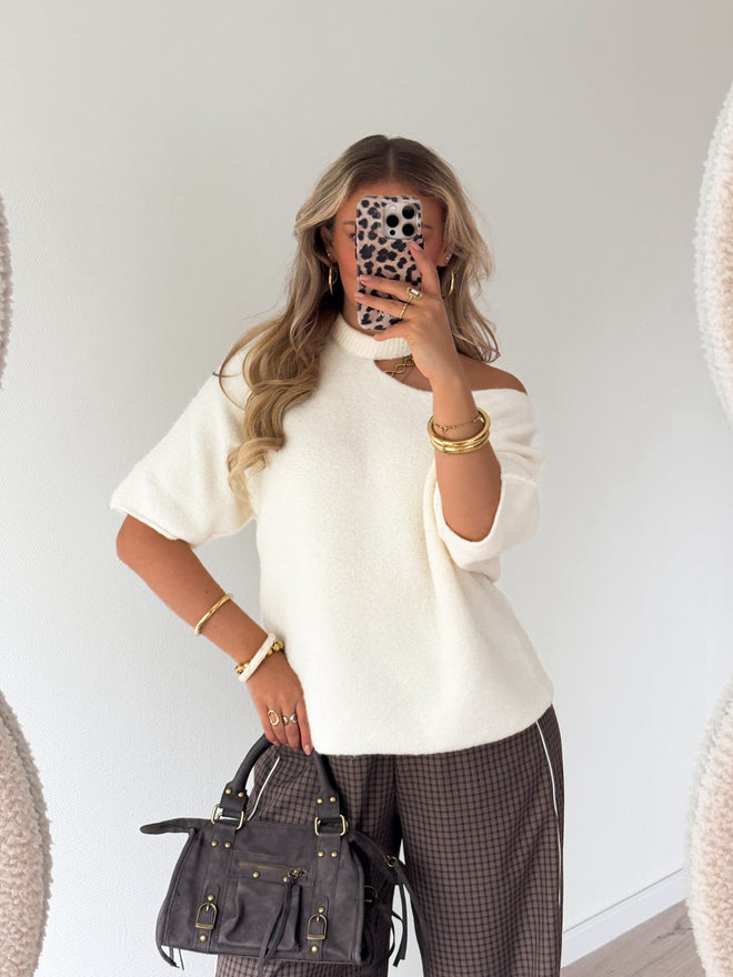 PRE-ORDER Loes knit off-white