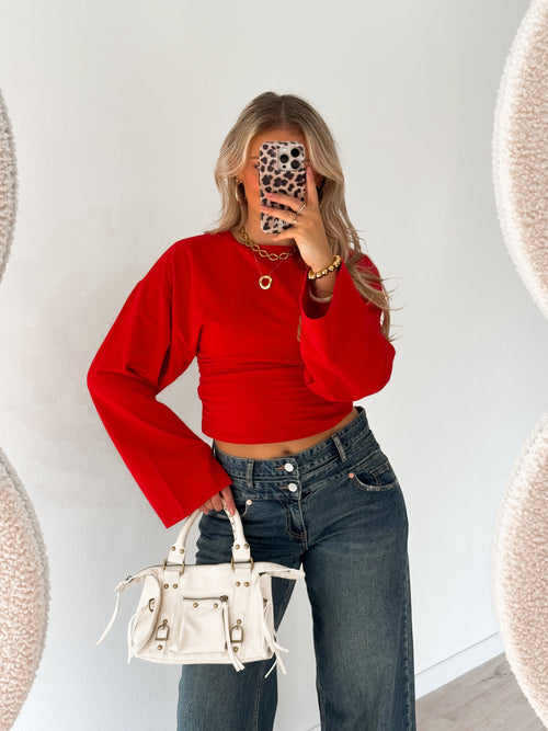 Nien top red